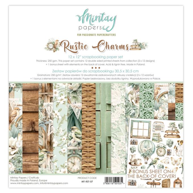 Rustic Charms paberplokk