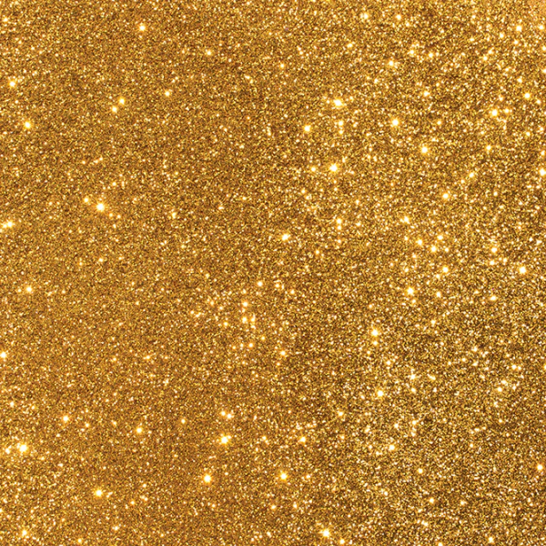 Glitterkartong 30,5×30,5cm - Gold Duotone