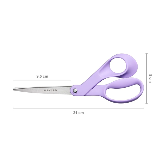 Fiskars universaalsed käärid 21 cm, Ultra Lilac