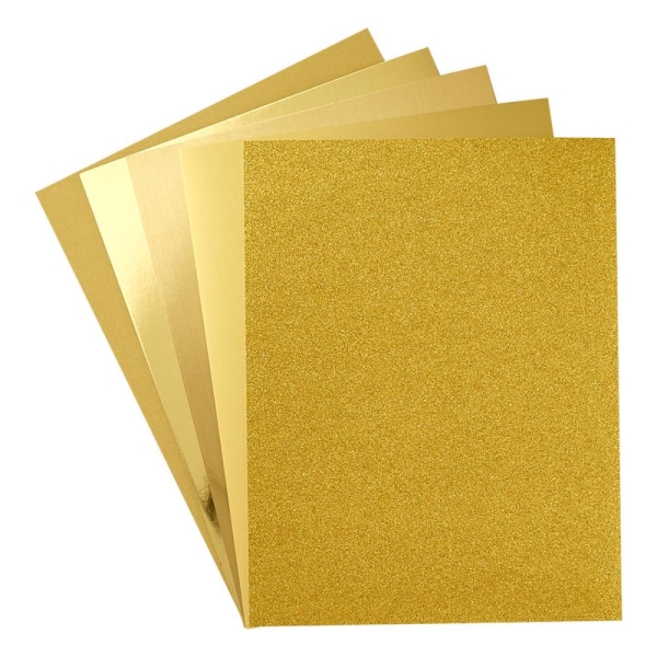 Spellbinders Gold Assortment, 15 lehte