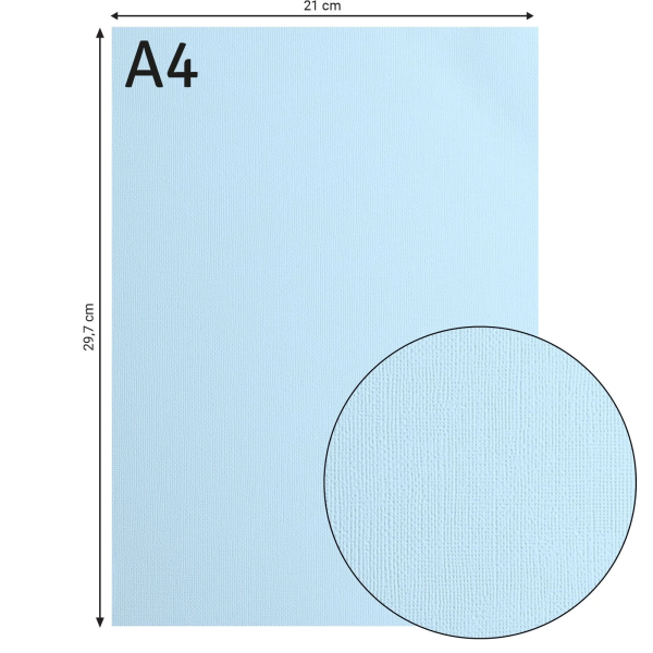 Tekstuurne kartong Glacier, 216 g/m², A4